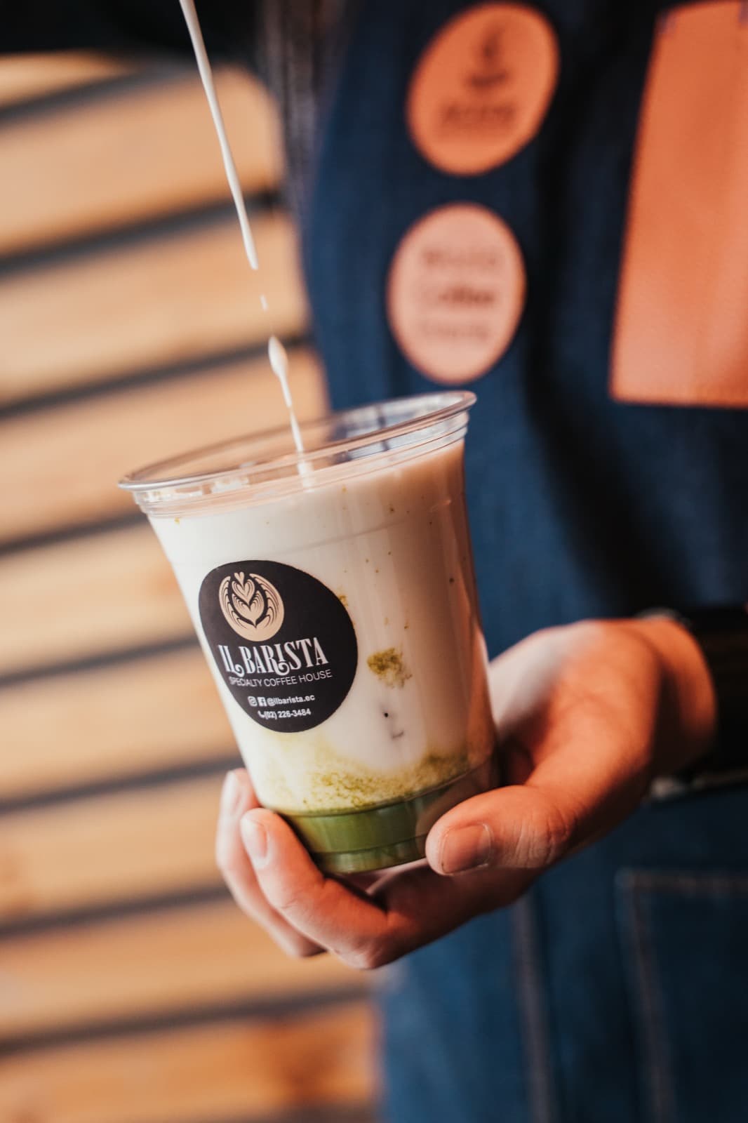 Bebida fría de Il Barista para llevar